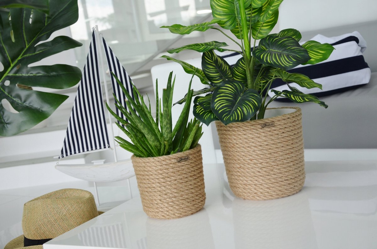 Gedraaid Jute Touw 10mm - 100m | Zeil- & Decoratietouw