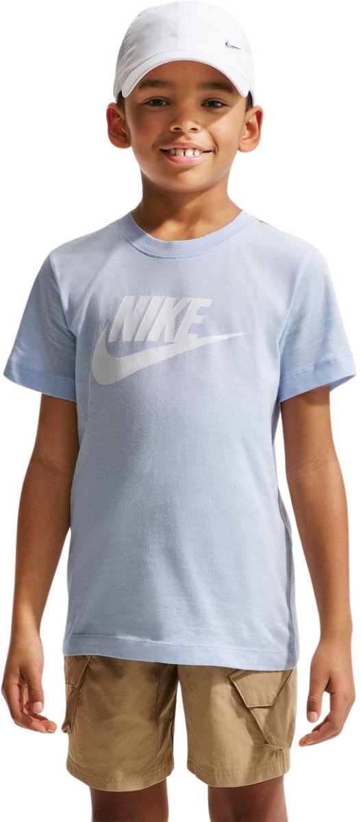 Nike T-shirt Kinderen Sportswear Lichtblauw - Maat M