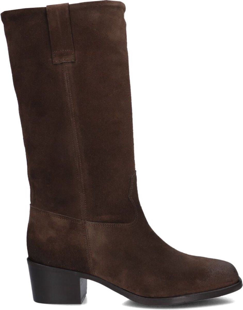 LINA LOCCHI Mw035 Laarzen - Suède - Dames - Bruin - Maat 38
