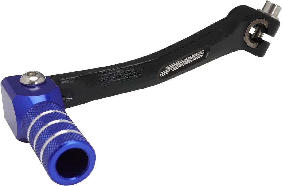 Vouwbare Versnellingspedaal van CNC Aluminium voor Motorcross en Offroad Fietsen - Blauw