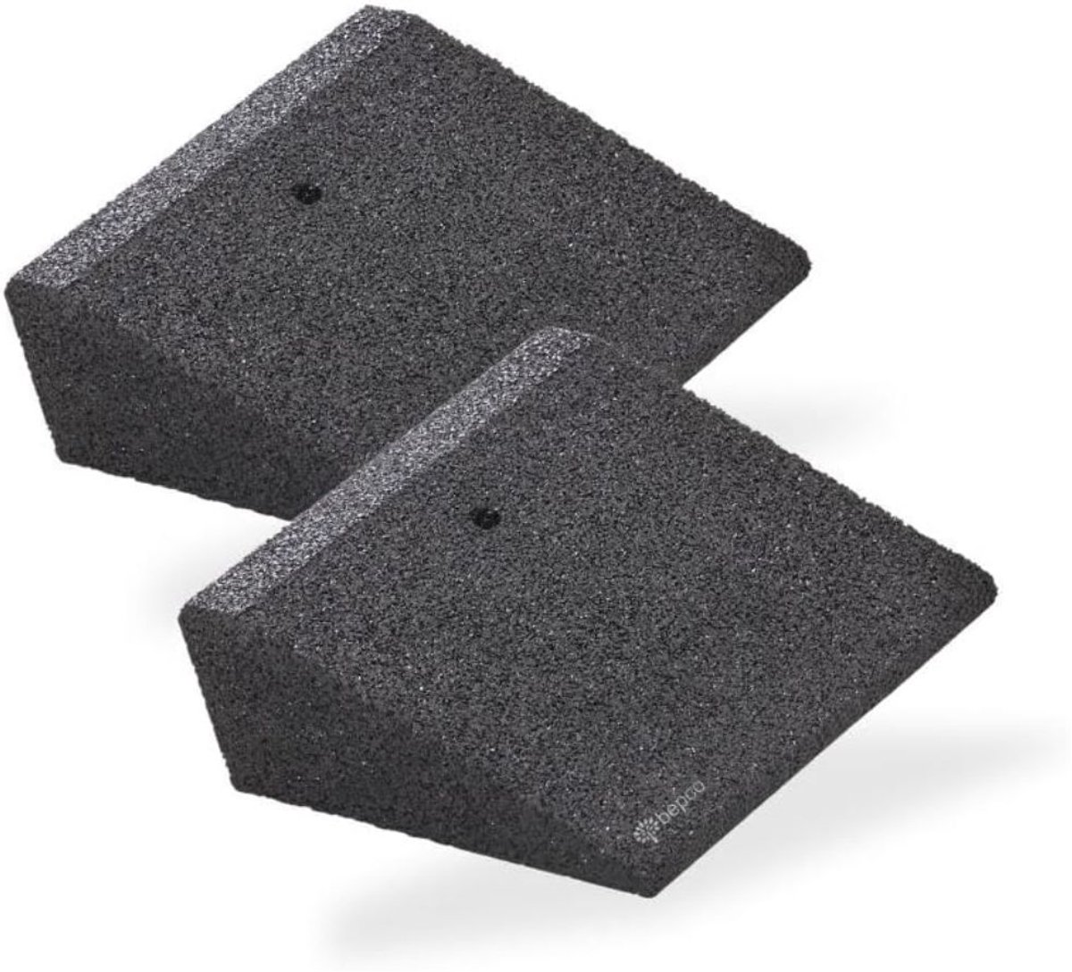 TYR® Oprijplaat - Oprijbok - Oprijplaten - Zwart - 25 cm x 25 cm x 10 cm