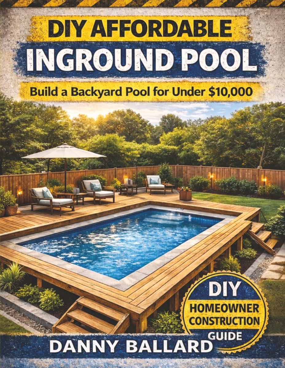 DIY Affordable Inground Pool: How to Build a Backyard Pool for Under $10,000 - ShopVlot