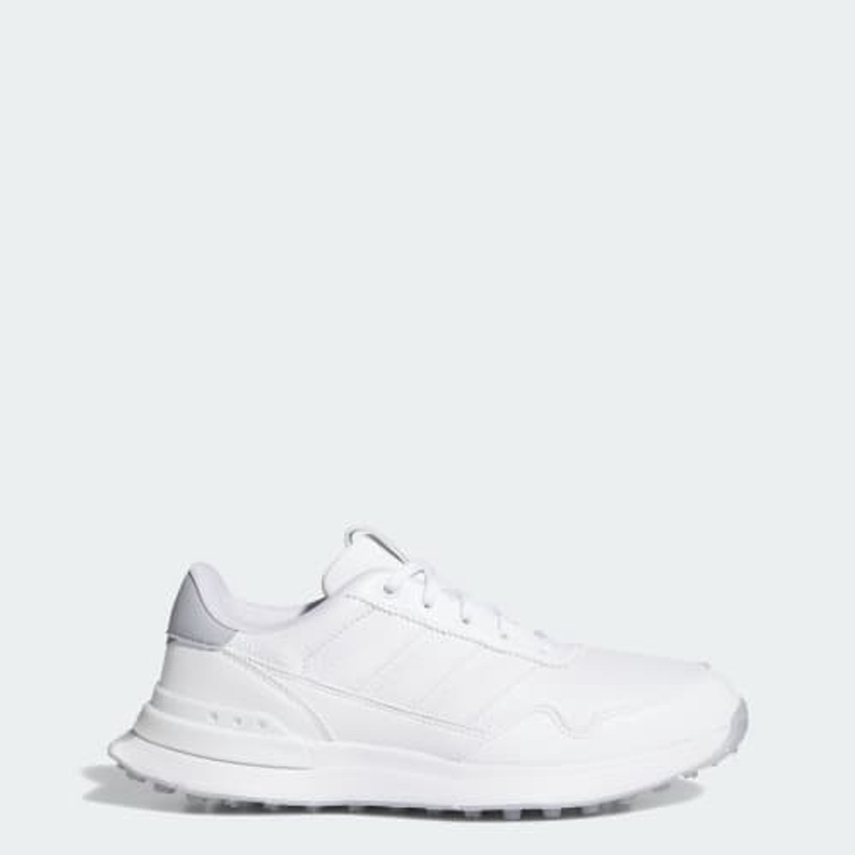 Adidas S2g 26 Leather Spikeless Golfschoenen Voor Dames 1/3 Vrouw Zilver