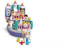 LEGO Disney Princess, Ariëls Koninklijke Trouwboot met figuren, boot met paarse en witte details, 519 onderdelen.