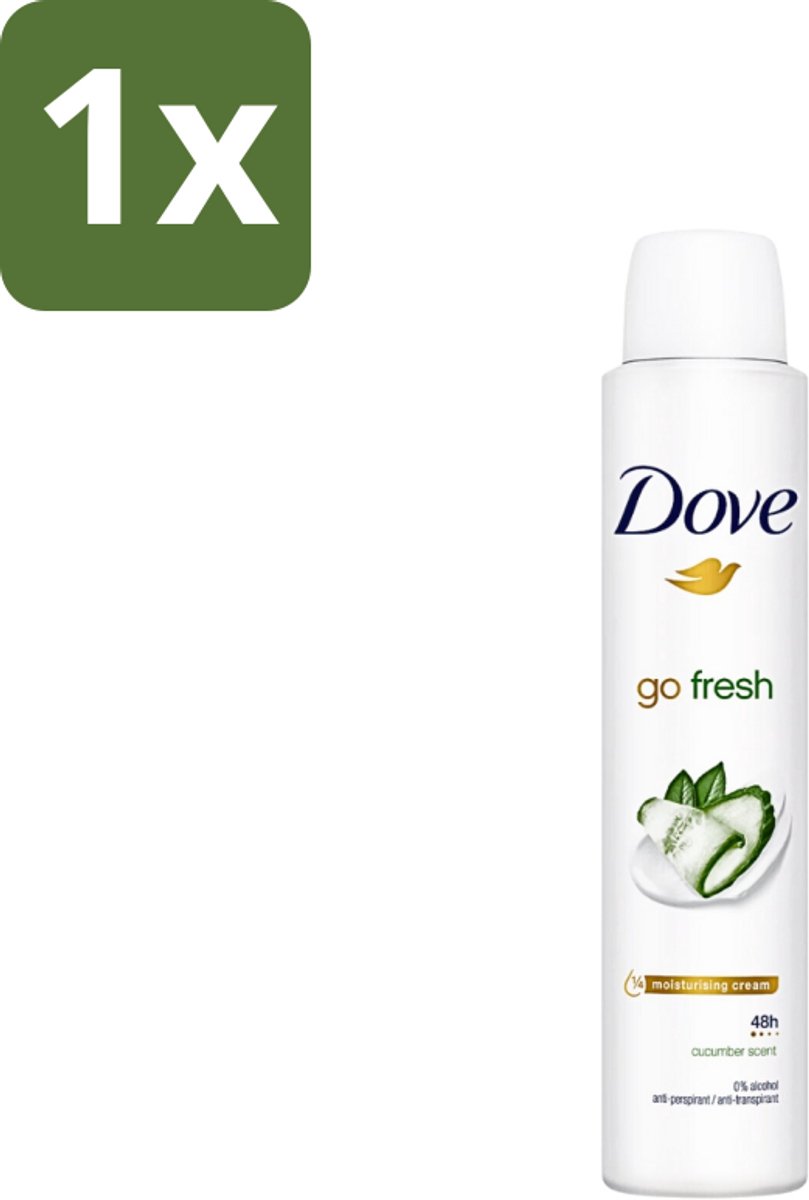 Dove Go Fresh - Deospray - Groene Thee & Komkommer - 200 ml - 1 stuk