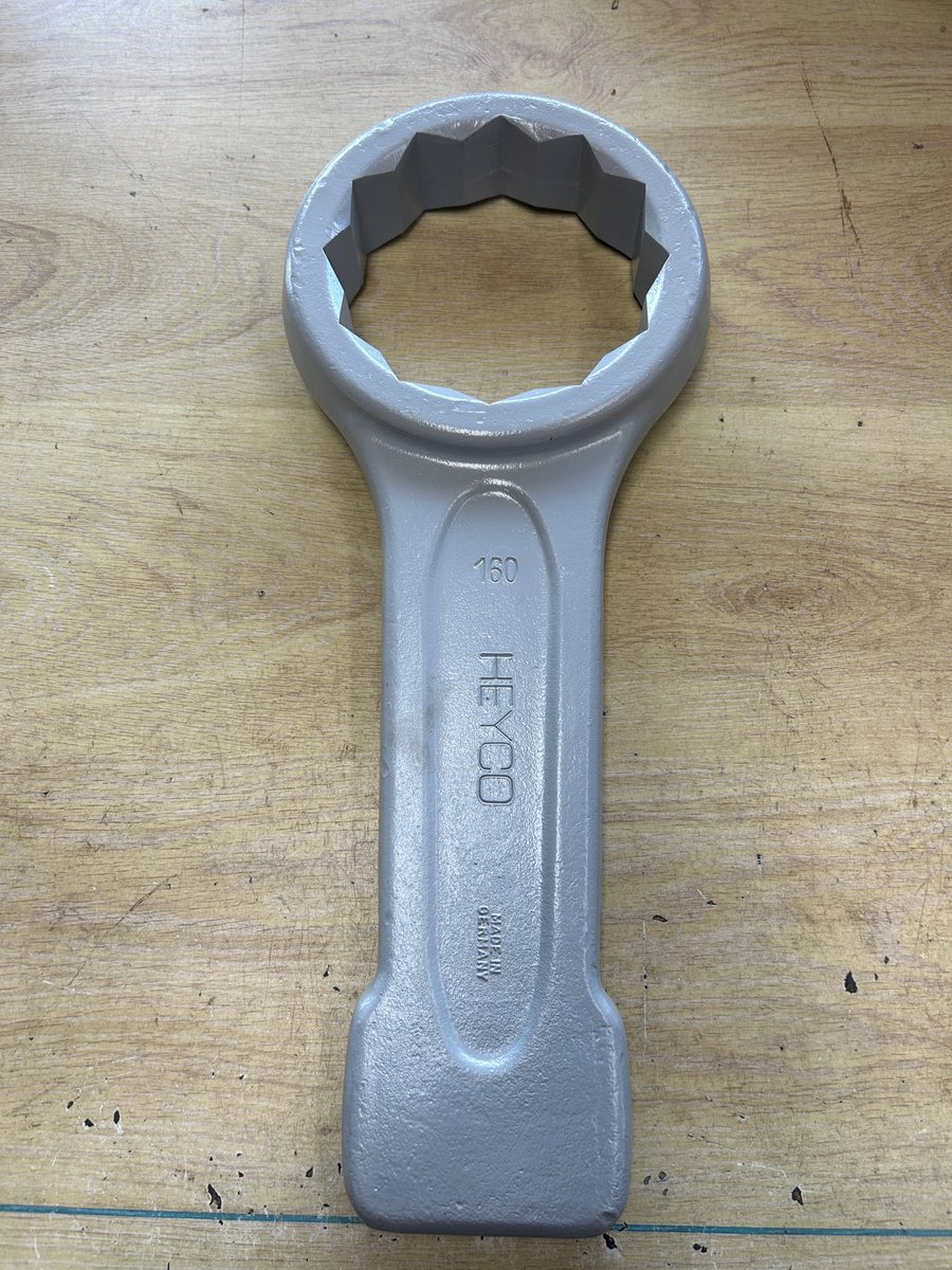 Merkloze slagdoppen sleutel 160mm