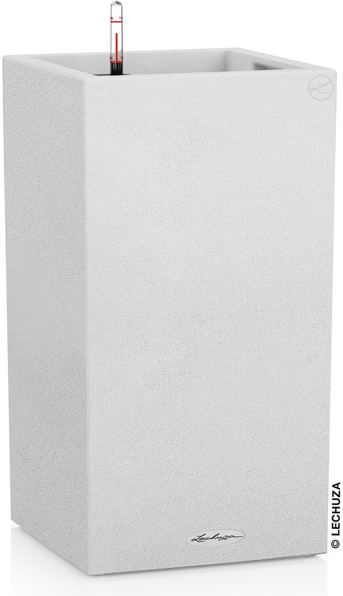 Lechuza Canto Stone 30 high - Planter - with removable inner pot