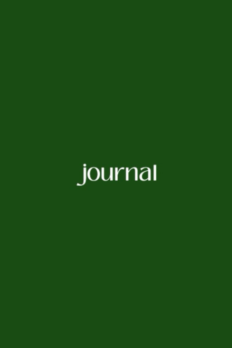 Army green journal - ShopVlot