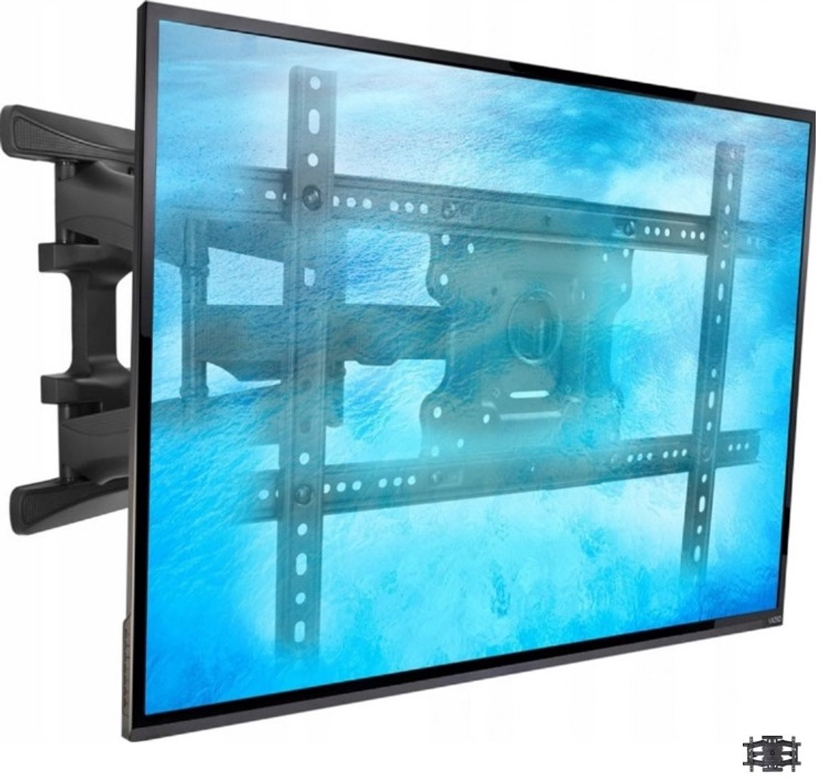 Draaibare TV-muurbeugel Thomson 55FZ4633 - 45kg, 120° draaibaar