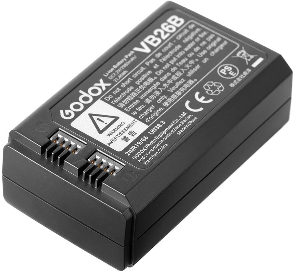 Elzusha - Oplaadbare Li-ion Batterij voor Flashunits