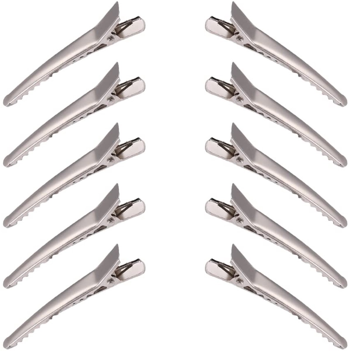 Elzusha - 10 Stuks Krokodillen Haarspelden voor Doe-het-zelf Haaraccessoires