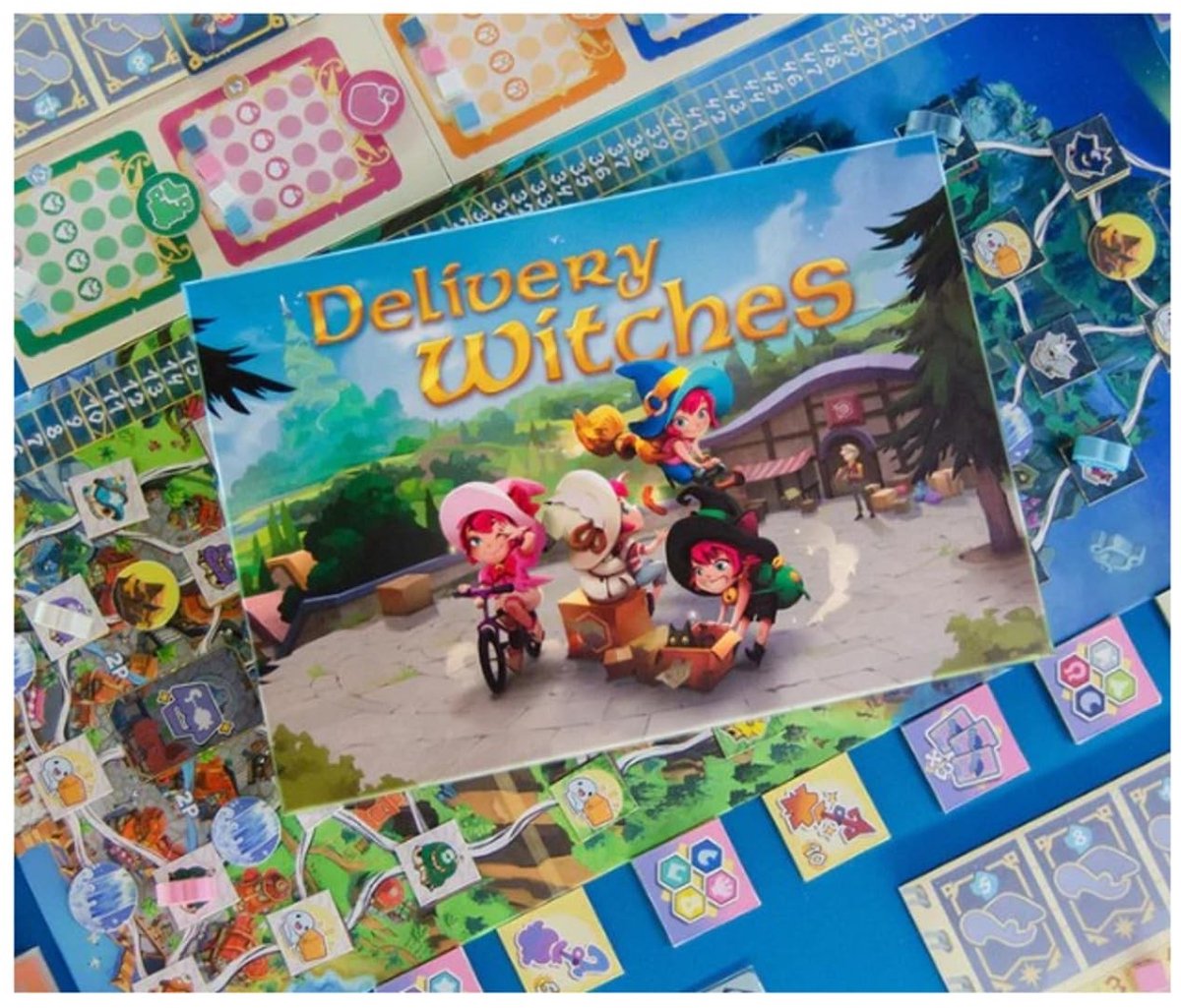 Elzusha - Delivery Witches Bordspel met Strategie en Verkenning
