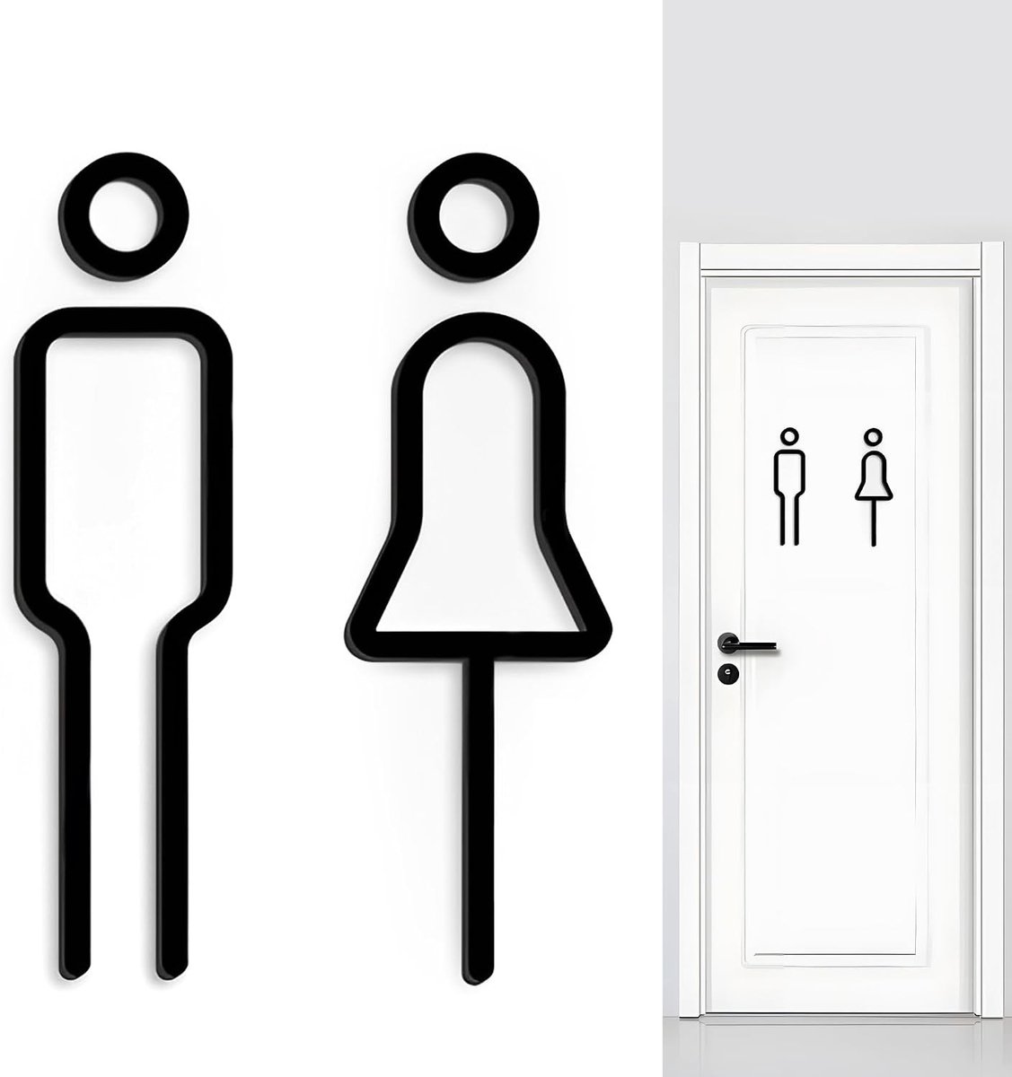 Toiletplank van acryl - Duurzaam en stijlvol ontwerp voor moderne badkamers, eenvoudig te reinigen en waterbestendig