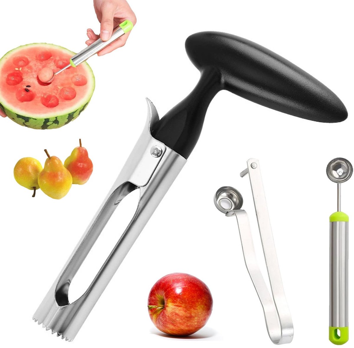 Solidchoice - Professionele Kersenontpitter met RVS Handgreep