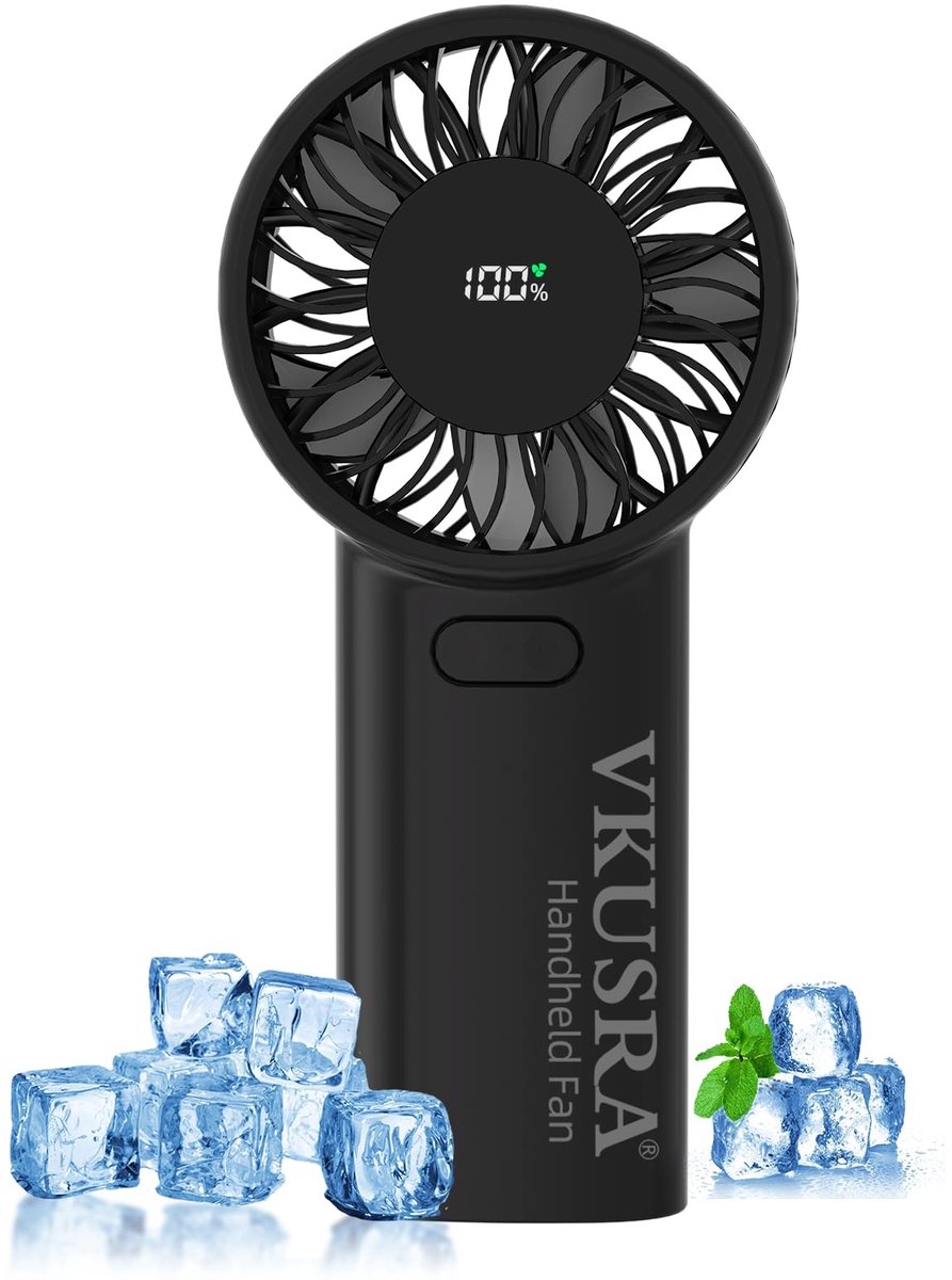 Solidchoice - Draagbare Ventilator met 6000mAh Accu