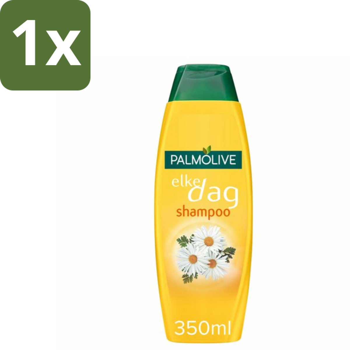 1 x Palmolive Shampoo Elke Dag 350 ml - Shampoo Elke Dag - Kamille Extract - Natuurlijke Shampoo - Haartype - Milde Shampoo