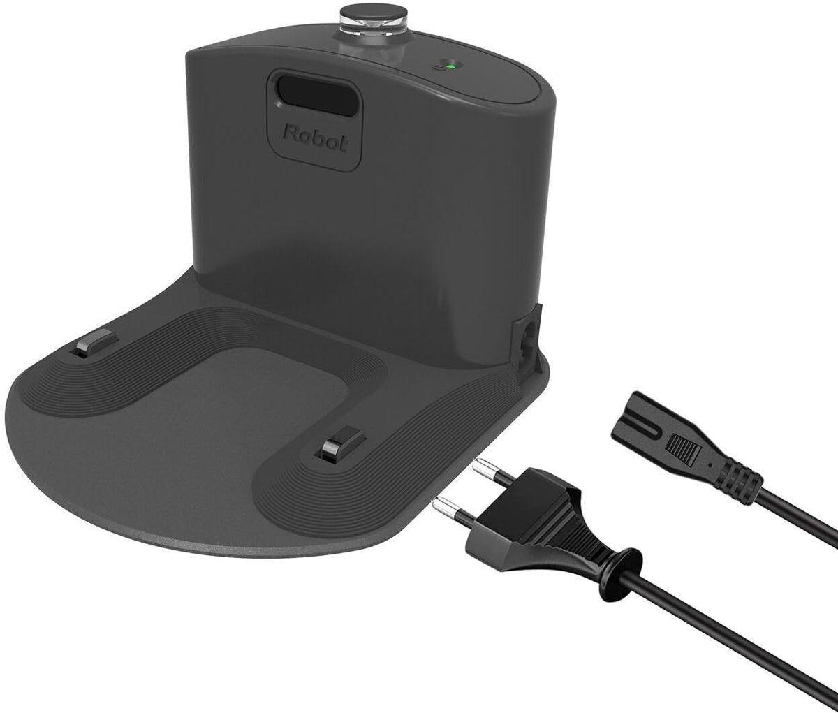 casalora - Oplaadstation – Oplaadstandaard accessoires compatibel met iRobot Roomba E5 E6 I1 I3 I4 I6 I7 I8 500 600 700 800 900 serie stofzuiger – Met netsnoer – Zwart