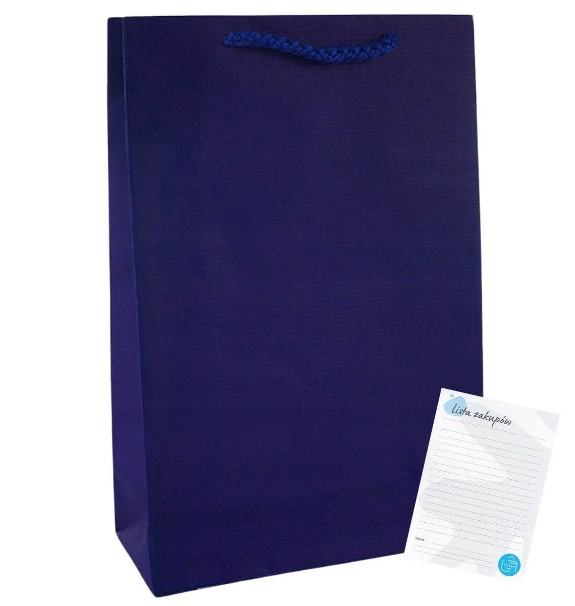 Blauwe Papieren Cadeautassen 24x9x32cm - Luxe Verpakking (25 stuks)