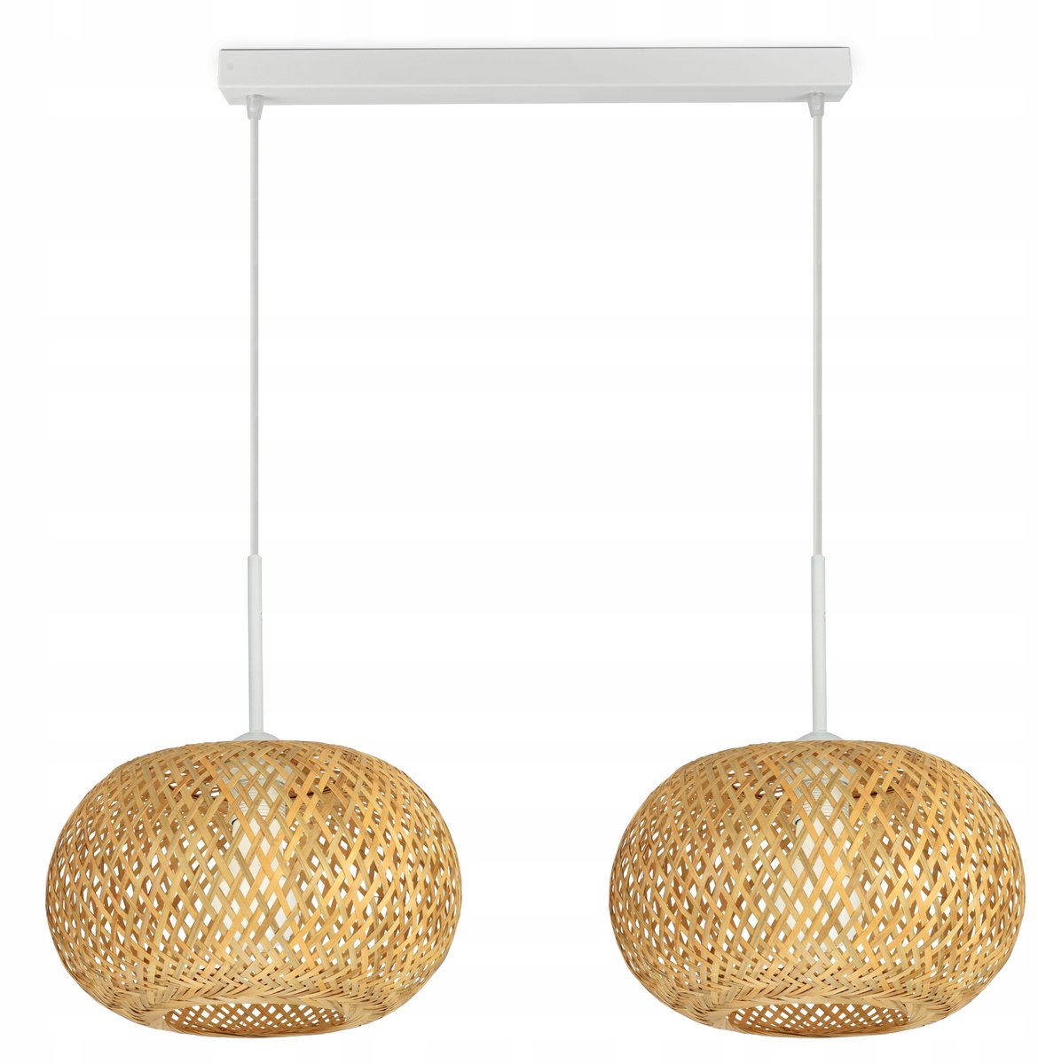 Bamboe Plafondlamp Hangend Boho Naturel LED E27