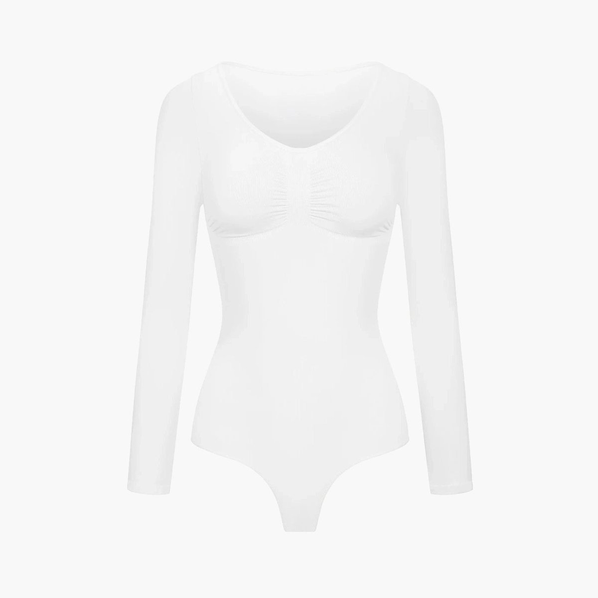 cfab by creamy fabrics Creamy Fabrics - Bodysuit Sculpting Shapewear Lange Mouwen Met Slip - Ademend - Anti-Zweet - Ultra Zacht - Comfortabel - Sculptend - Perfecte Pasvorm