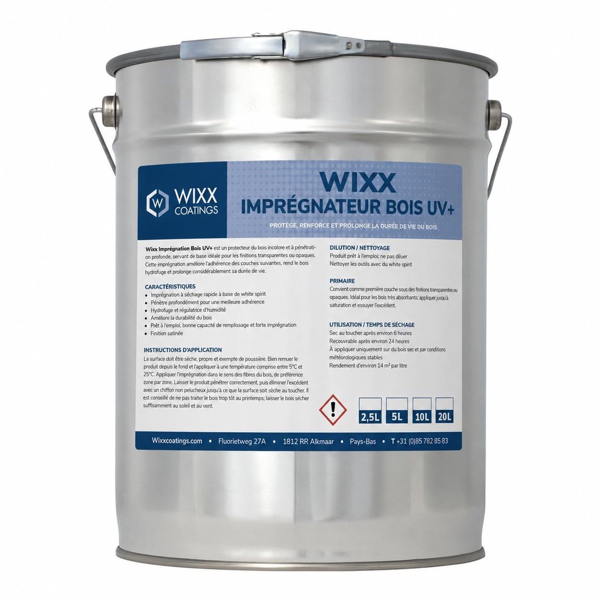Elzusha - Houtimpregnering UV+ - 10L