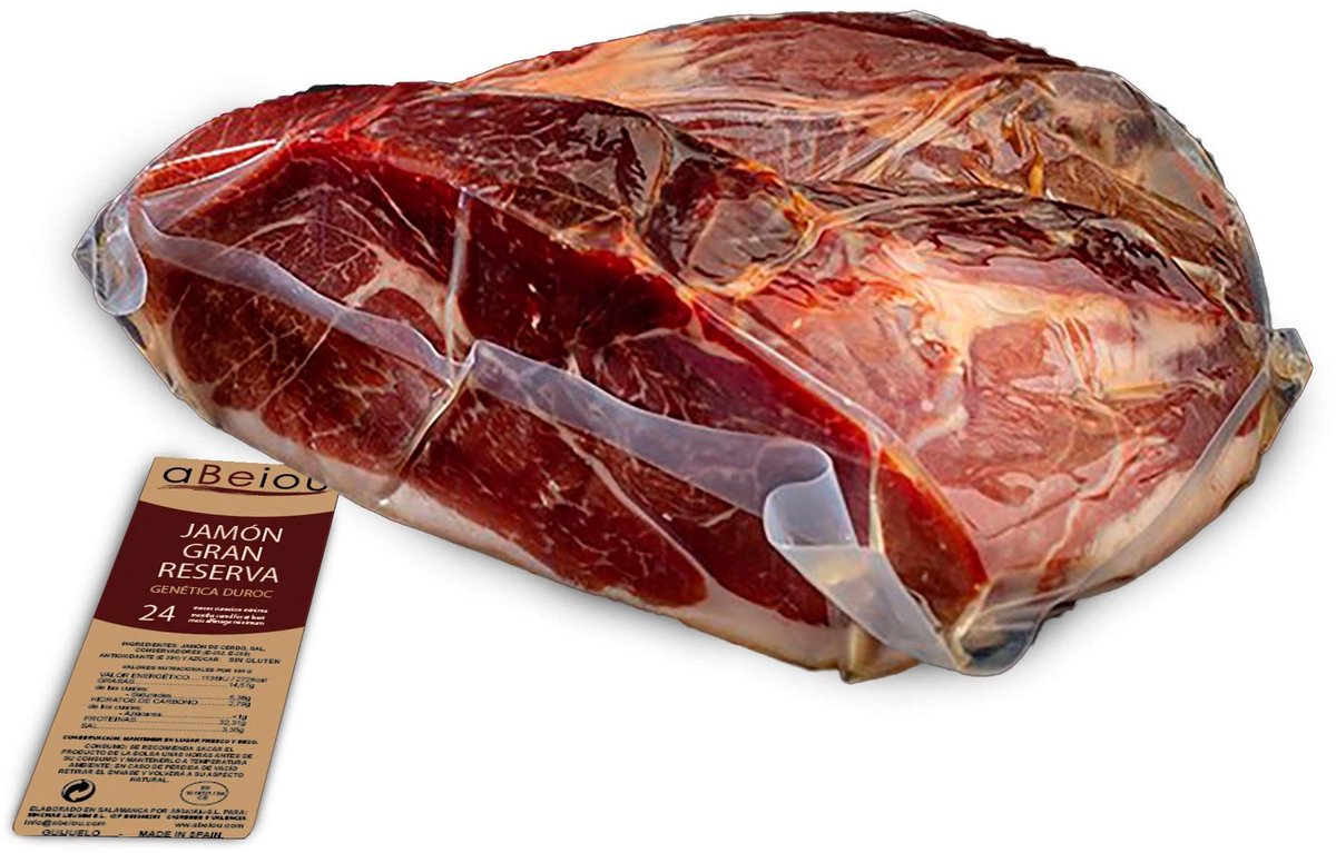 Elzusha - Boneless Ham Gran Reserva Duroc - 1 kg Vacuum Verpakt