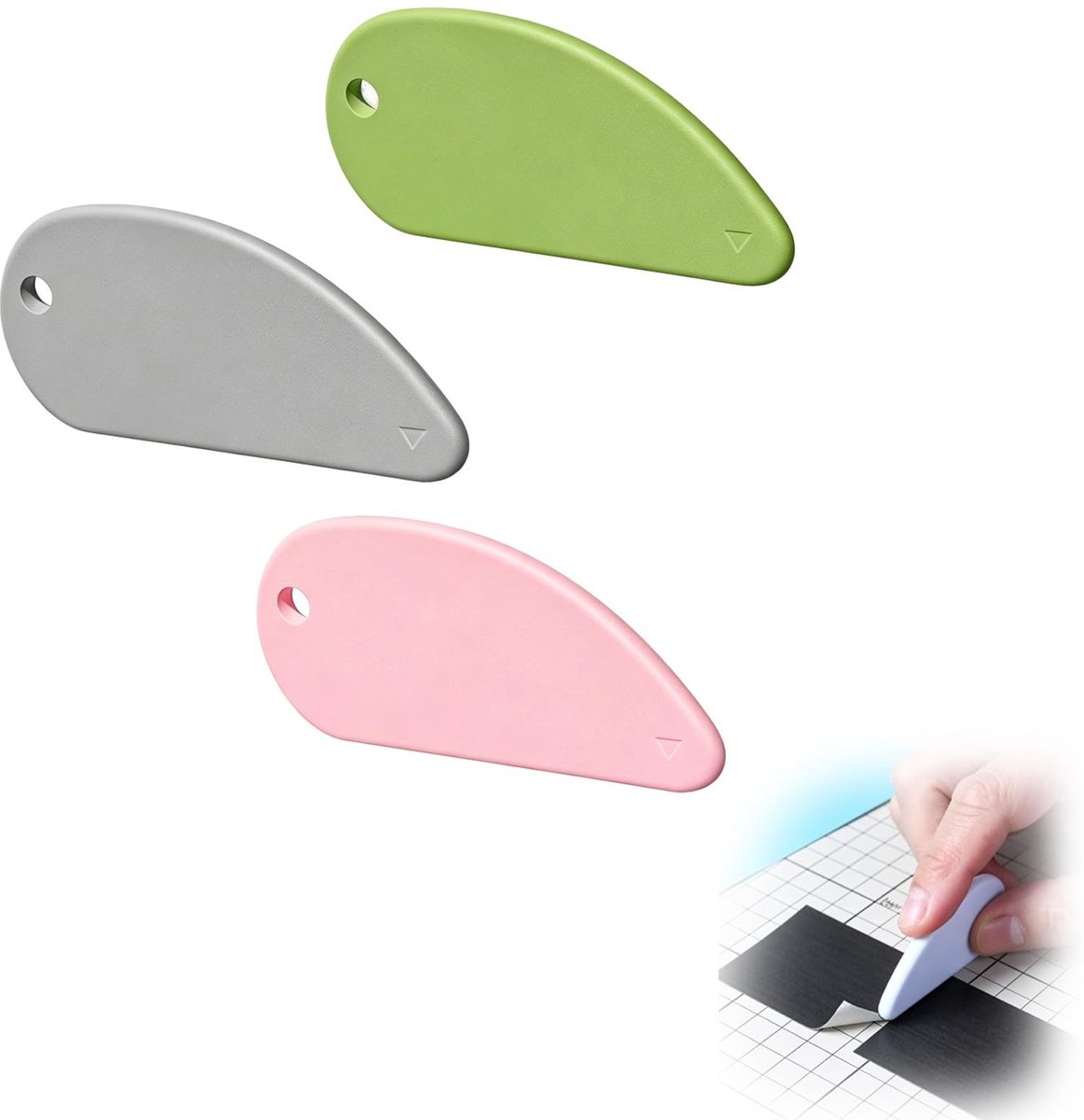 Elzusha - Mini Cutter Set van 3 voor Alledaags Gebruik