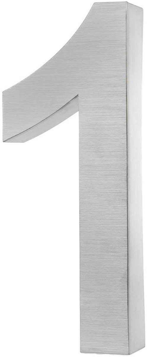 Elzusha - Huisnummer 3D Design - 20 cm hoog