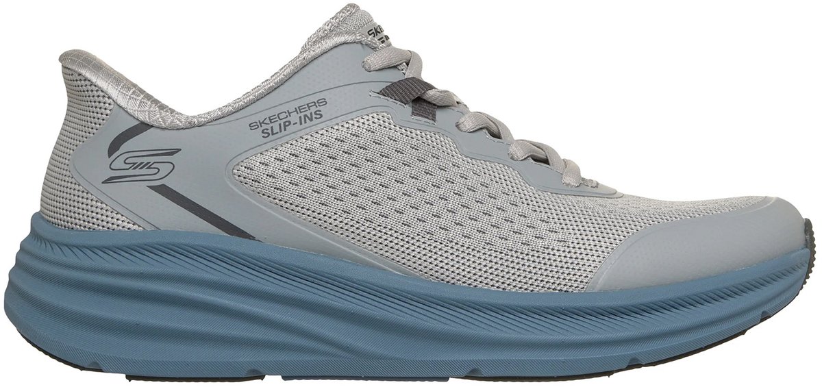 Skechers Dames BOBS Skillz Too Essential Slip Ins Sneakers Grey