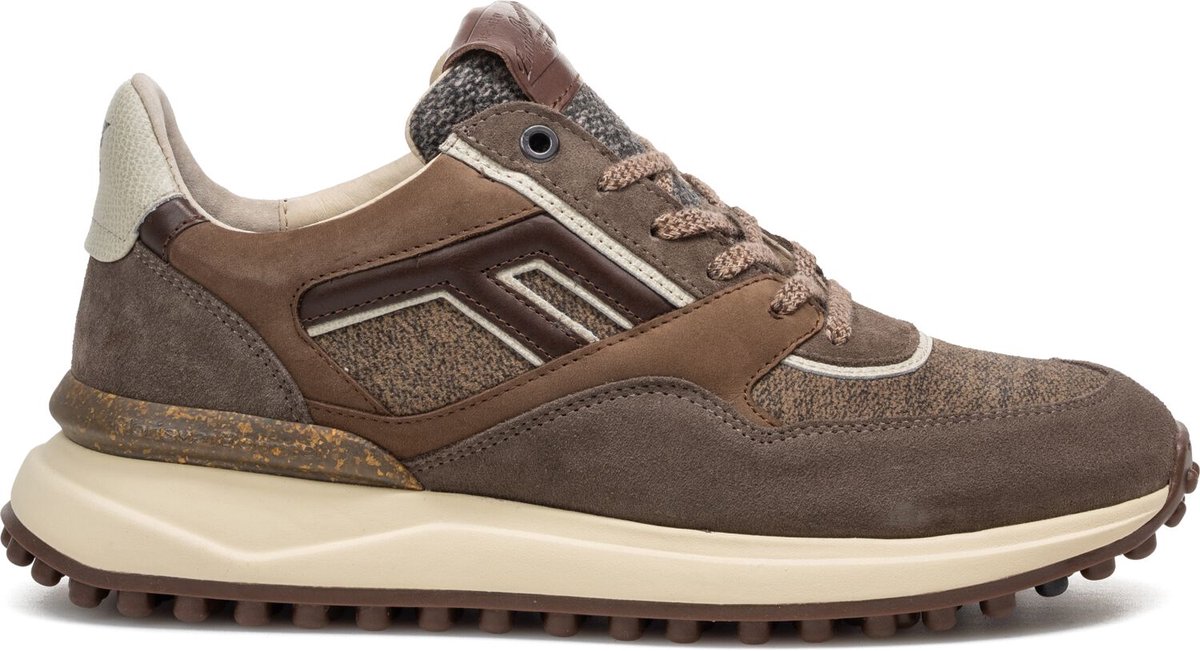 Floris Van Bommel Sfm-10139 Noppi Sneakers - Suède - Heren - Bruin - Maat 48