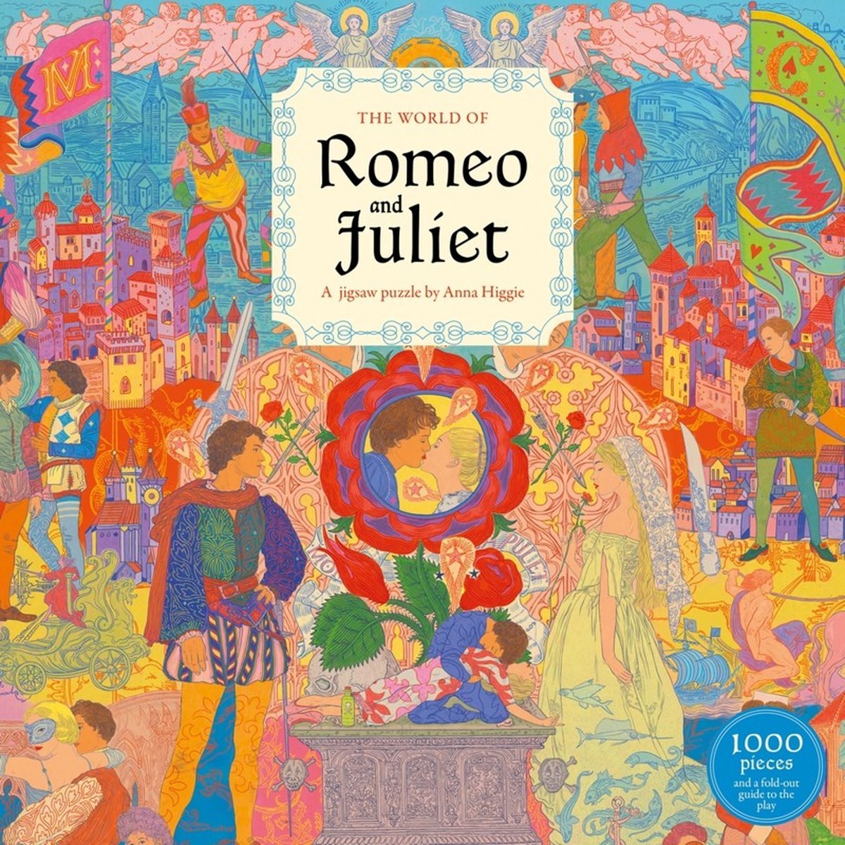 The World Of Romeo And Juliet: A 1000-piece Shakespearean Jigsaw Puzzle By Anna Higgie