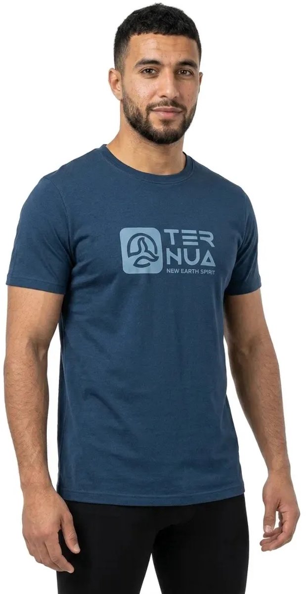 Ternua Ailik T-shirt Met Korte Mouwen Blauw L Man