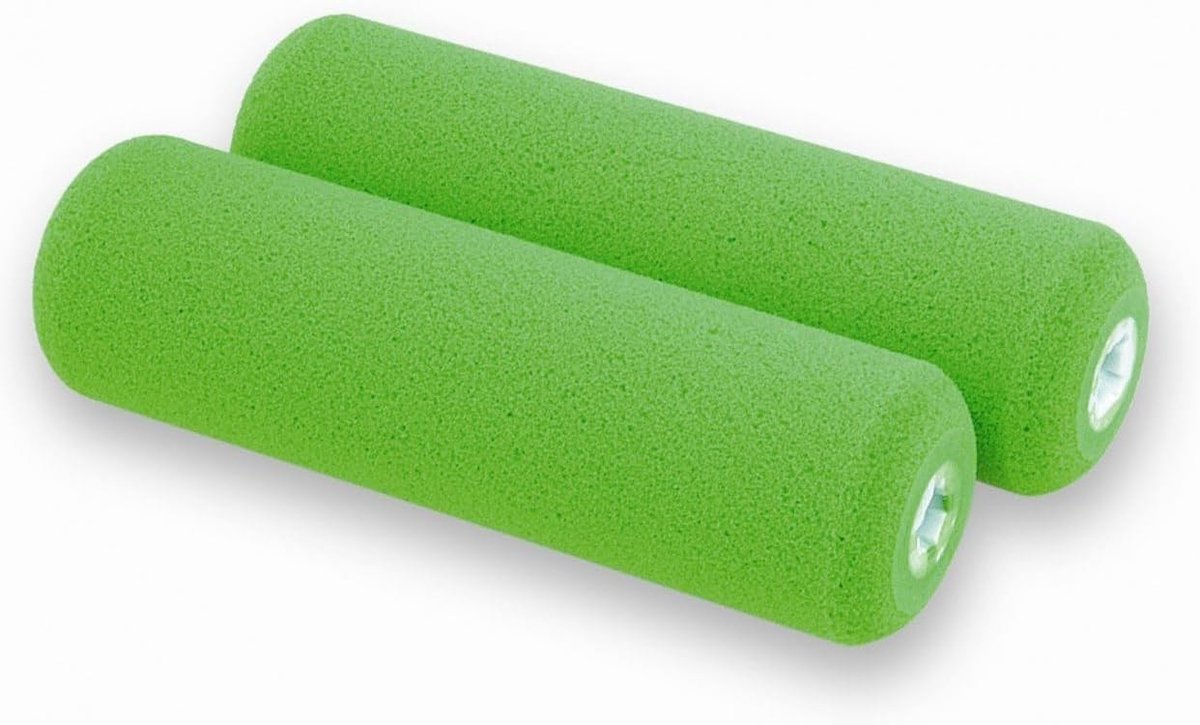 Foam Roller - Groen - 100 mm - Professionele Schuimroller voor Lakken - Voor Verfwerkzaamheden