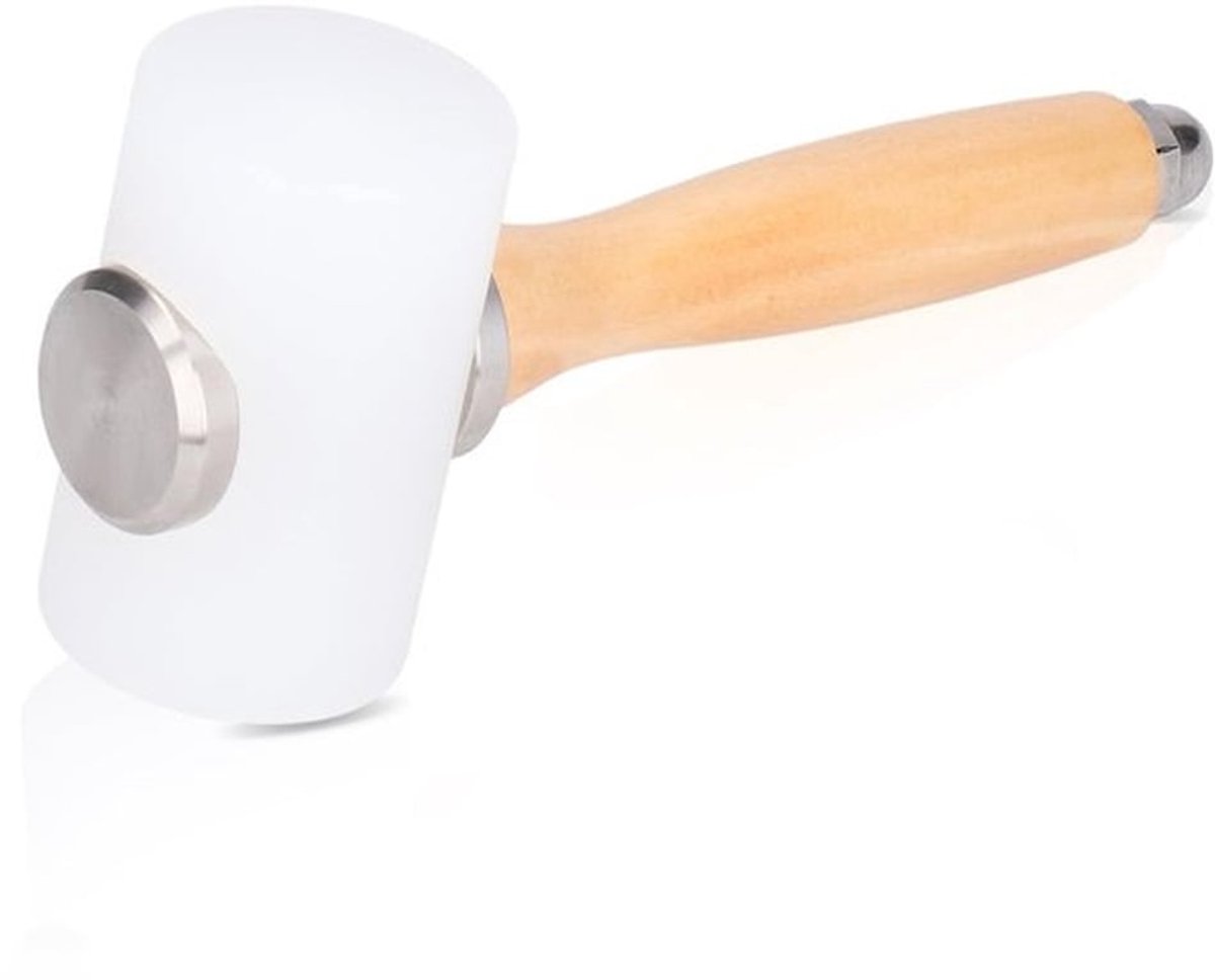 Leather Carving Hamer Mallet - Nylon DIY Hamer - Comfortabele handgreep - Leer - Gereedschap voor leerbewerking - Ideaal voor ambachtslie