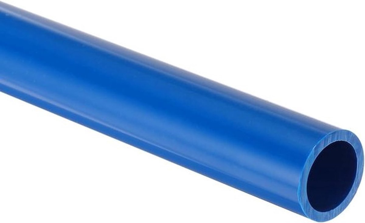 PVC Ronde Buis 16mm voor Waterleiding en Decoratie 0,5m - Blauw