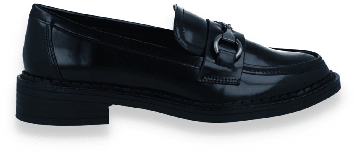 Mode-mania Dames Mocassin | Zwart | Maat: 39