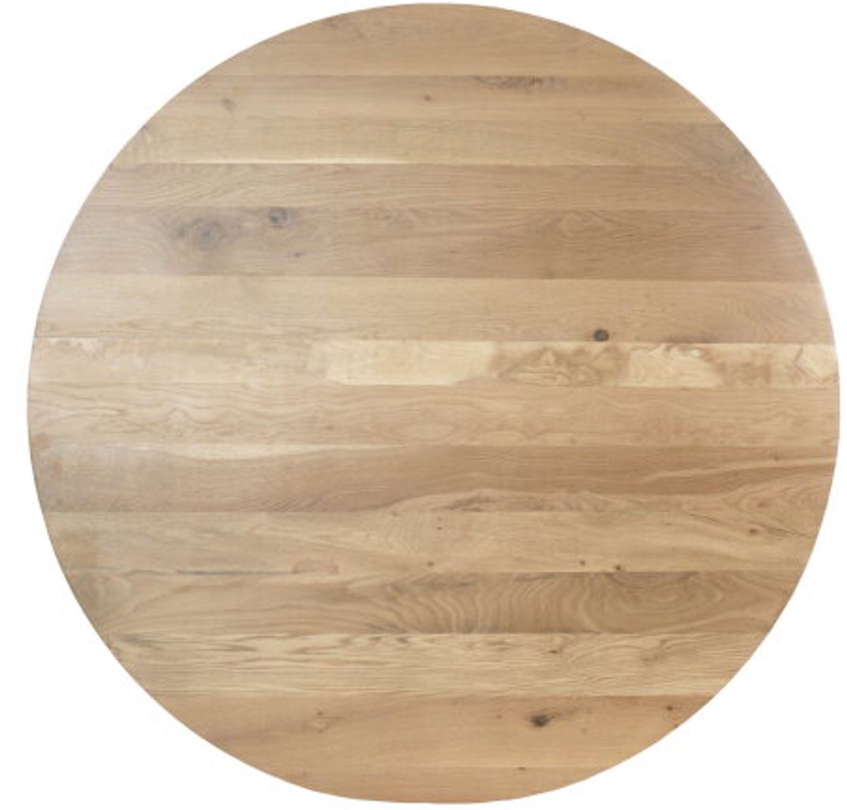Eiken Tafelblad Ferris rond 150 cm Naturel