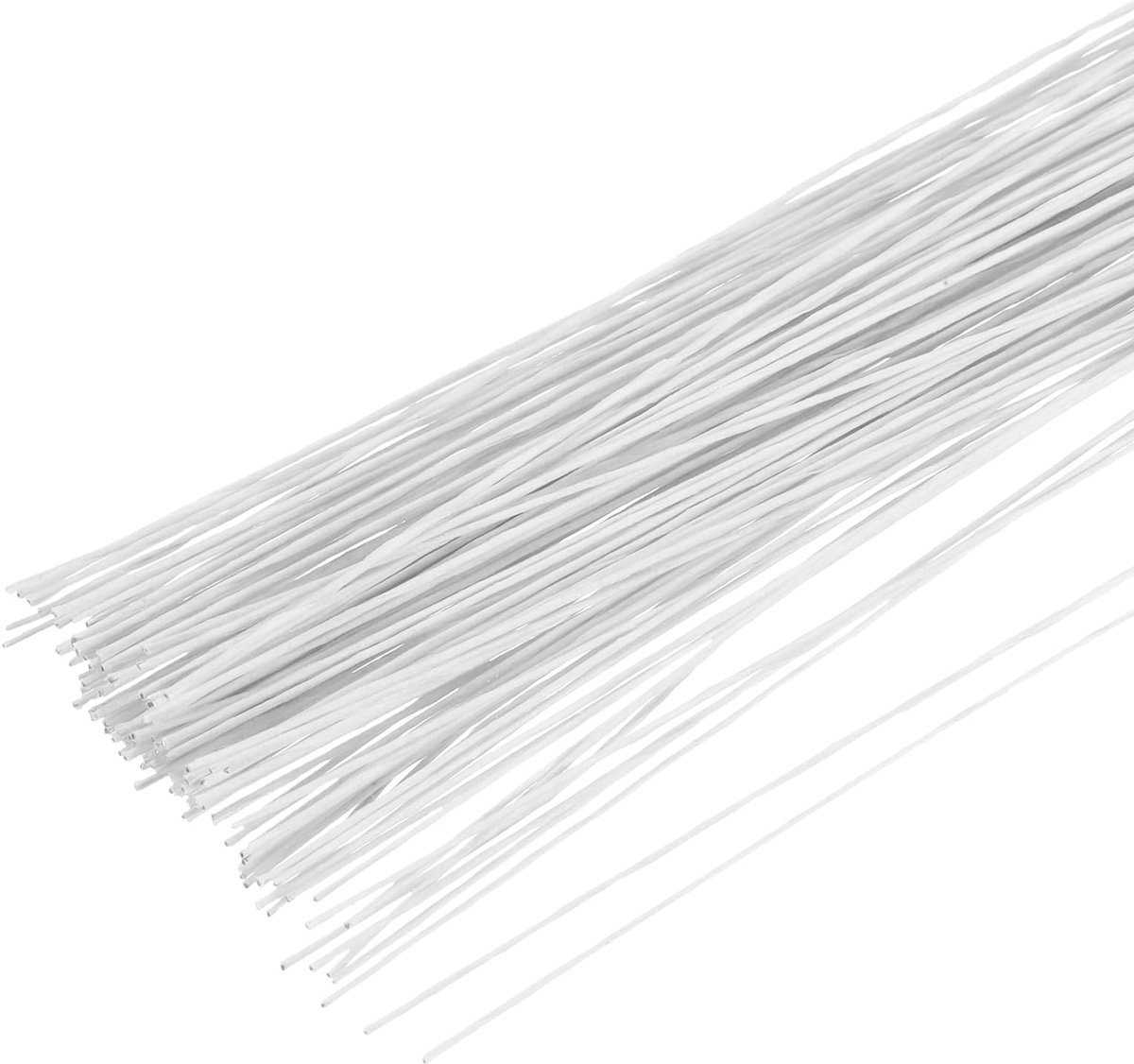 Blumendraad 120 stuks 30 Gauge 36 cm Wit