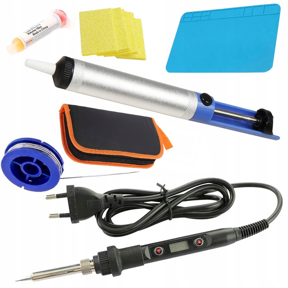 Rosfix Soldeerbout Set OC80W - Precieze LCD Soldeerbout 80W, 180–500°C - ESD Safe