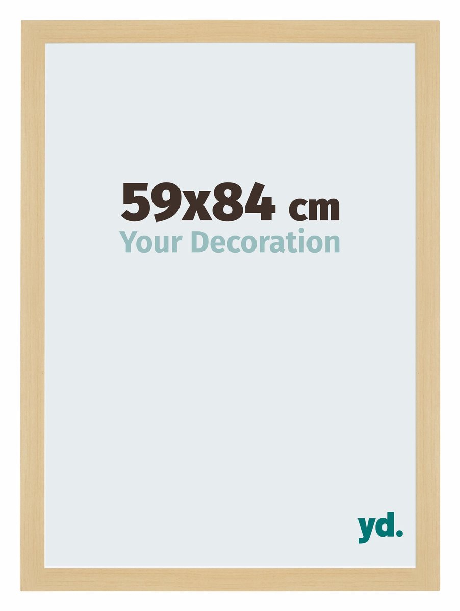Your Decoration - Puzzellijst 59x84 cm - Ahorn Decor - Puzzellijst 1500-2000 stukjes - MDF Fotolijst - Mura