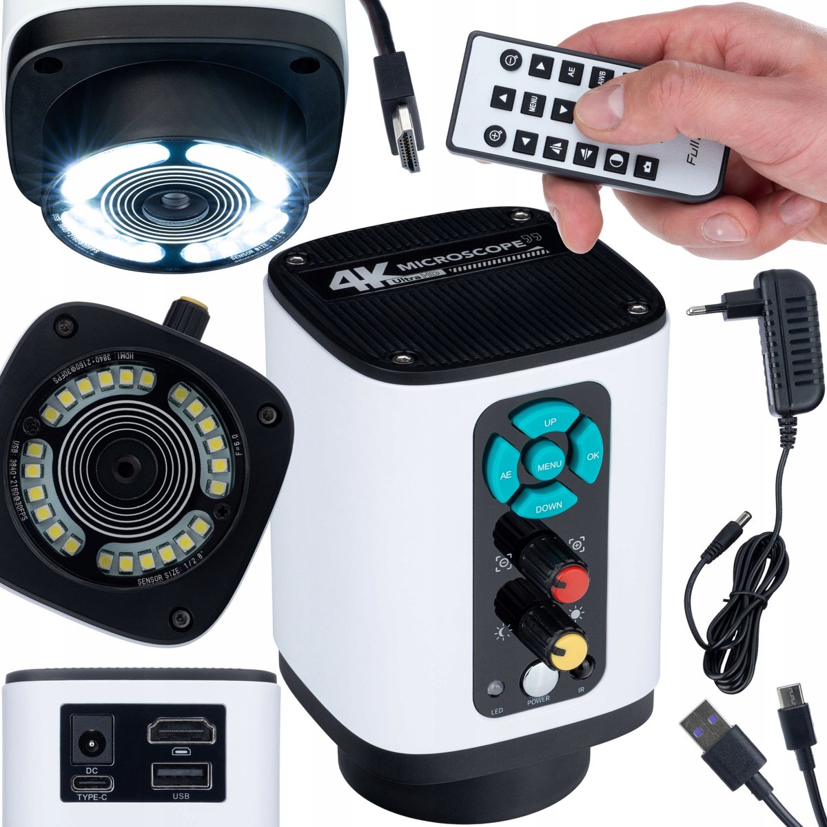 Rosfix Altair Pro DigitalScope 4K - Digitale Microscoop met 8,29MP Sony Sensor
