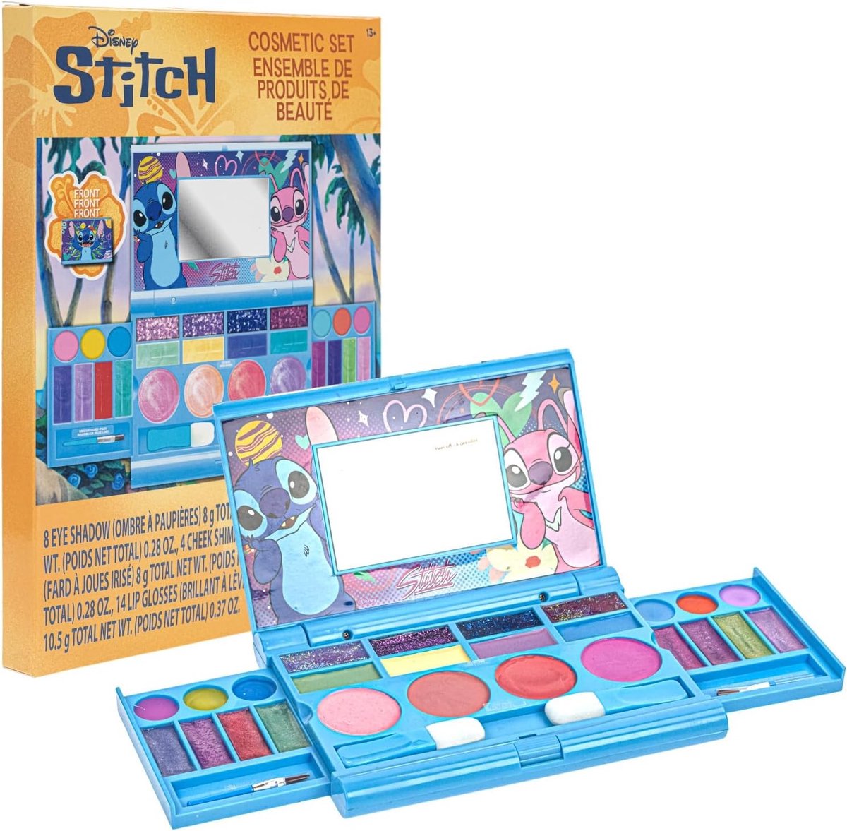 Make-upkoffer voor meisjes - Draagbaar - Met Lipgloss, Oogschaduw & Kwasten - Veilig en Wasbaar - Voor Kinderen