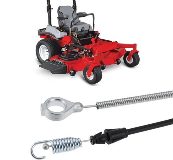 Tractie Controle Kabel 54" - Compatibel met Exmark/Toro - Roestvrij/Stijve Staalkabel - OEM 137-4758 - Voor Maaier - Soepele Installatie - Maaikabel — afbeelding 4