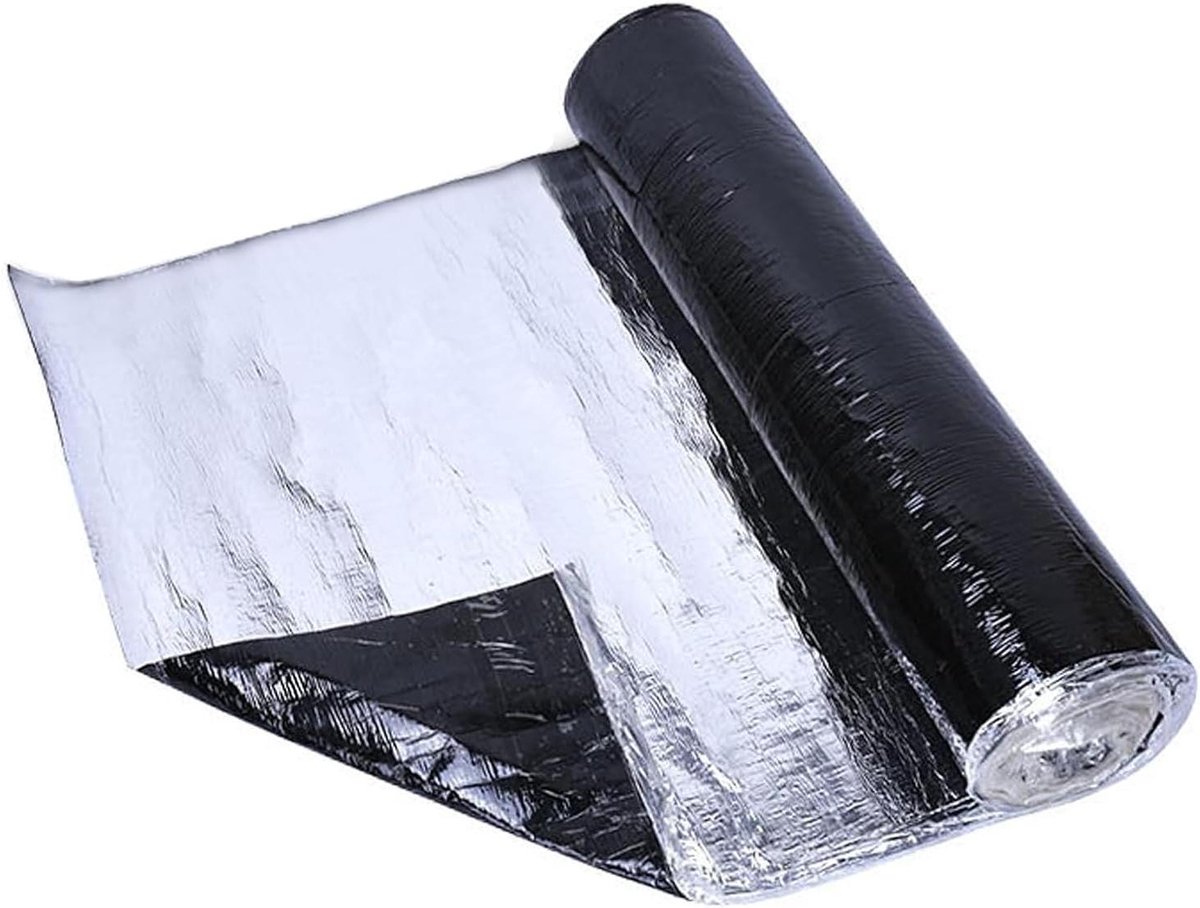 Zelfklevende Dakbedekking Tape - Reparatietape Waterdicht - Lekkages Afdichten - Asfalt Gemodificeerd - 30 cm x 3m - Grijs