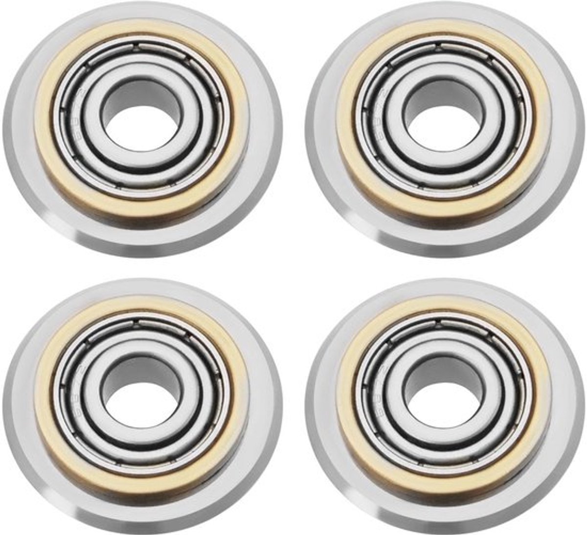 Snijwiel 22 mm - 4 Stuks - YG6 Wolfraam Staal - Tegelsnijder - Snijlengte 2000 m - Geschikt voor Keramiek en Glas