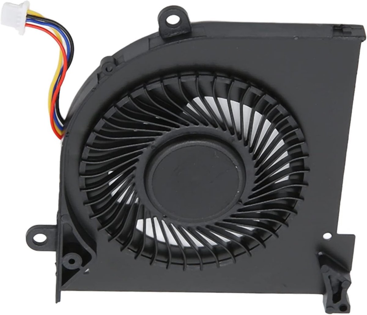 Laptop Koelventilator Vervanging voor CPU en GPU, Geschikt voor MSI GS65 en MS 16Q2, Efficiënte Koeling voor Gaming en Multitasking