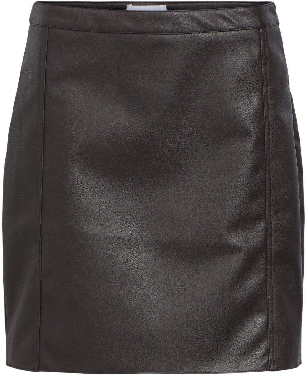 Object Rok Objliva Hw Short Skirt 147 Nd 23050494 Seal Brown Dames Maat - W40