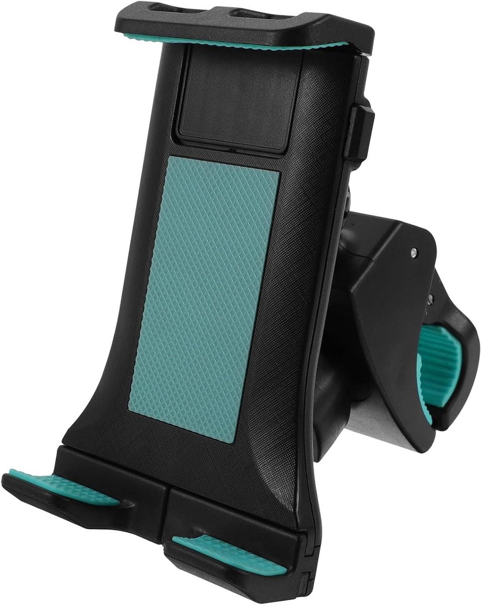 Telefoonhouder Hometrainer - Fietsstandaard Tablet - Tijdens Sporten - Stevige Bevestiging - 12.1 x 7.8 x 5 cm - Groen