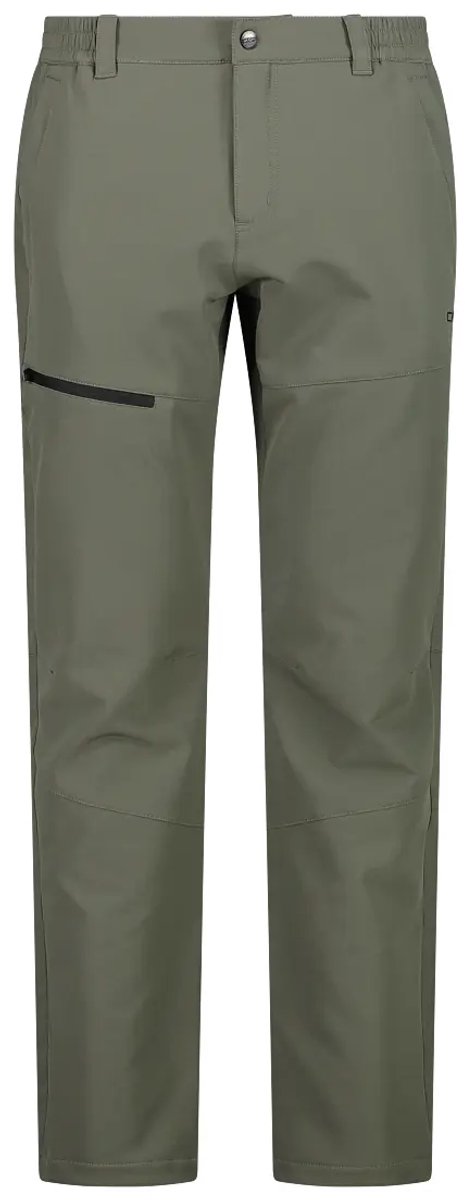 Rekbare polyester broek CMP Groen