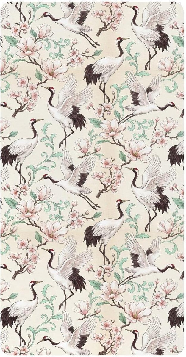 Babybedlakens met bloemen - Hoeslaken wieg - Kinderkamer inrichten - Ademend en zacht - 39 x 27 x 5 inch